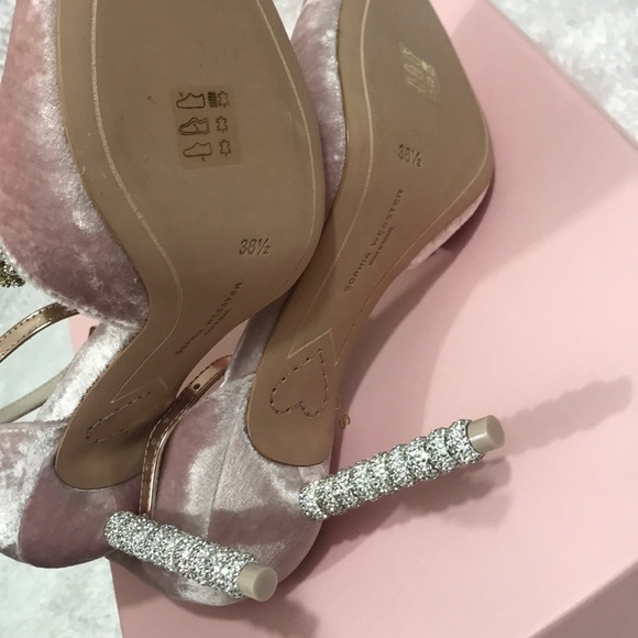Sophia Webster ROYALTY velvet sandal embellished - Picture 6 of 6